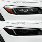 2022-2026 Honda Civic | Headlight Cutout & Side Marker PreCut Tint Overlays