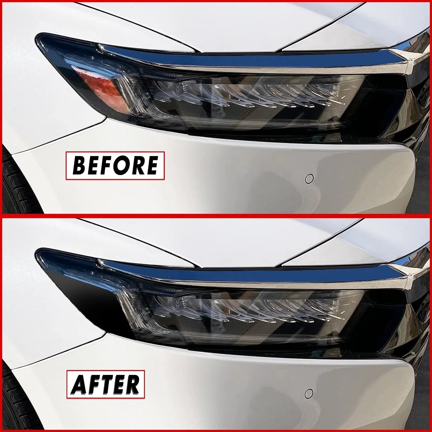 2018-2022 Honda Accord | Headlight Side Marker PreCut Tint Overlays