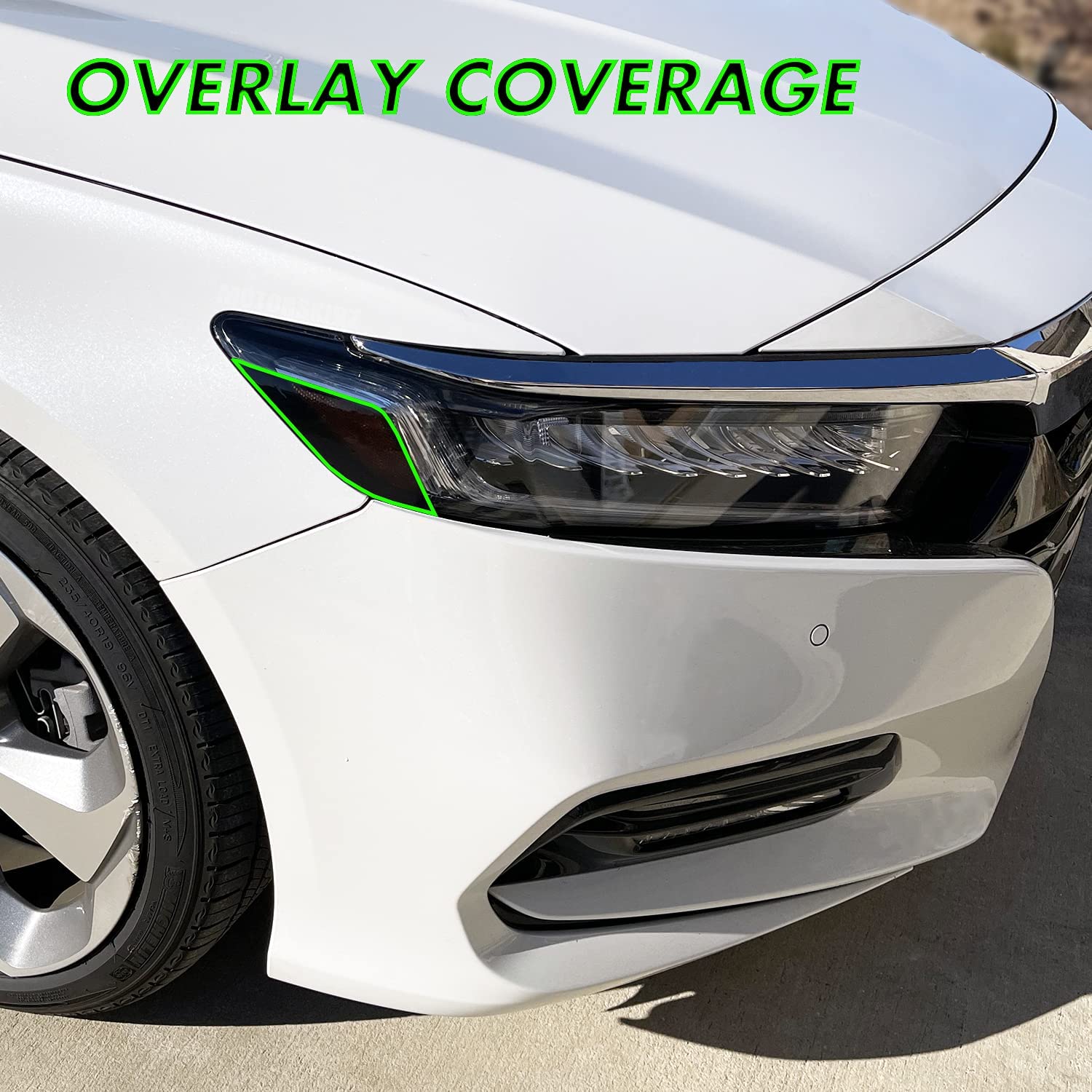 2018-2022 Honda Accord  Headlight Side Marker PreCut Tint Overlays –  SlickMod