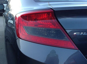 2012-2013 Honda Civic Coupe | Turn Signal & Reverse Light PreCut Tint Overlays