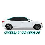 2022-2026 Honda Civic Sedan | Window Trim Chrome Delete PreCut Vinyl Wrap
