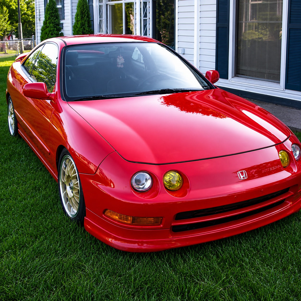 1998-2001 Acura Integra | Headlight High Beam PreCut Tint Overlays