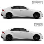 2014-2020 Lexus IS | Window Trim Chrome Delete PreCut Vinyl Wrap