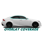 2014-2020 Lexus IS | Window Trim Chrome Delete PreCut Vinyl Wrap