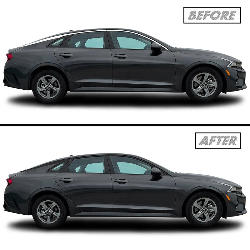 2021-2026 Kia K5 | Window Trim Chrome Delete PreCut Vinyl Wrap