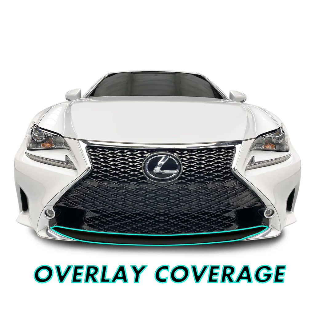 2015-2018 Lexus RC | Front Bumper Lower Lip PreCut Vinyl Wrap