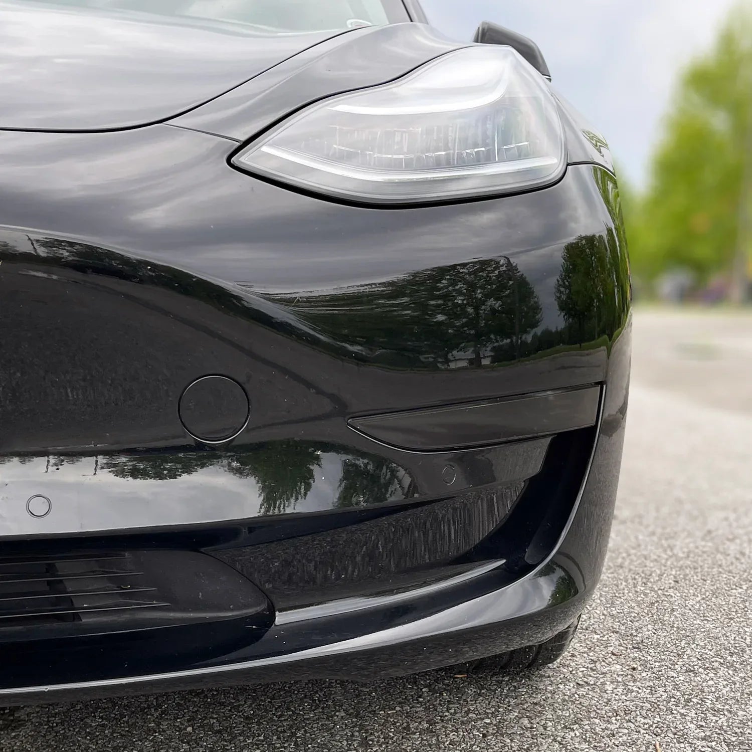 2017-2023 Tesla Model 3 | Fog Light PreCut Tint Overlays