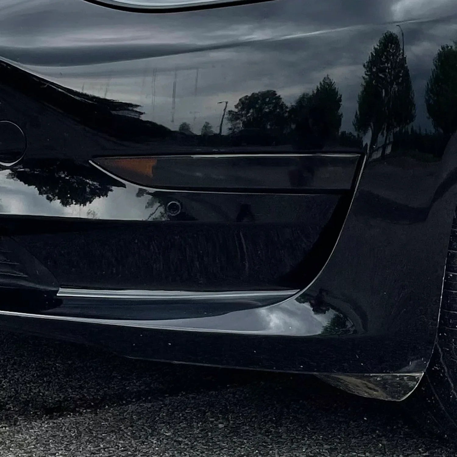 2017-2023 Tesla Model 3 | Fog Light PreCut Tint Overlays