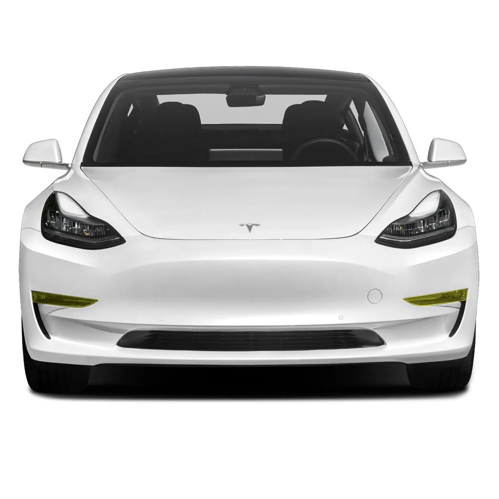 2017-2023 Tesla Model 3 | Fog Light PreCut Tint Overlays