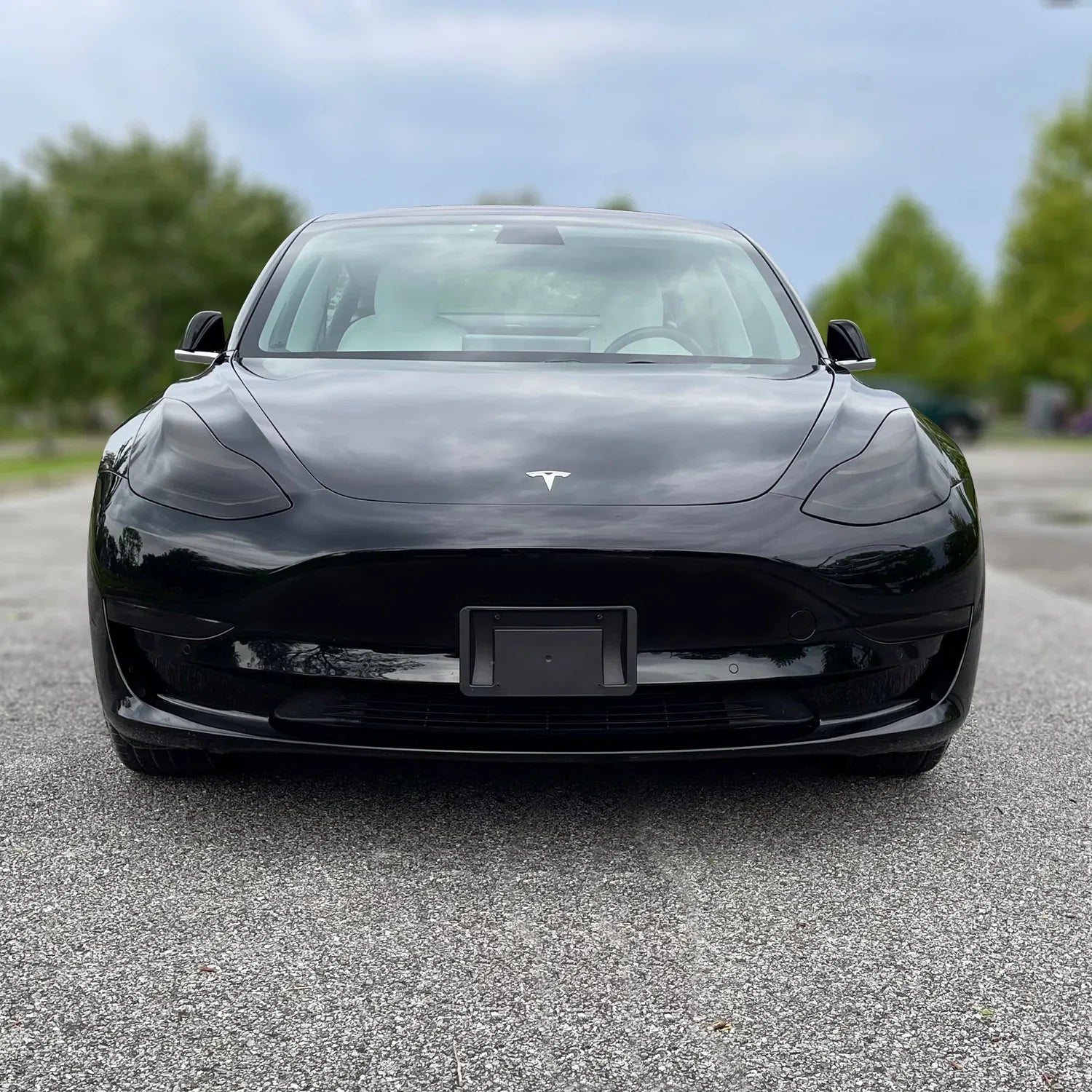 2017-2023 Tesla Model 3 | Headlight PreCut Tint Overlays