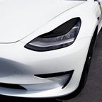 2017-2023 Tesla Model 3 | Headlight Eyelid PreCut Tint Overlays