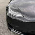 2017-2023 Tesla Model 3 | Headlight Eyelid PreCut Tint Overlays