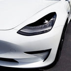2017-2023 Tesla Model 3 | Headlight Eyelid PreCut Tint Overlays