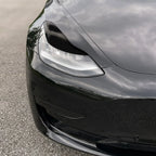 2017-2023 Tesla Model 3 | Headlight Eyelid PreCut Tint Overlays