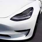 2017-2023 Tesla Model 3 | Headlight Eyelid PreCut Tint Overlays