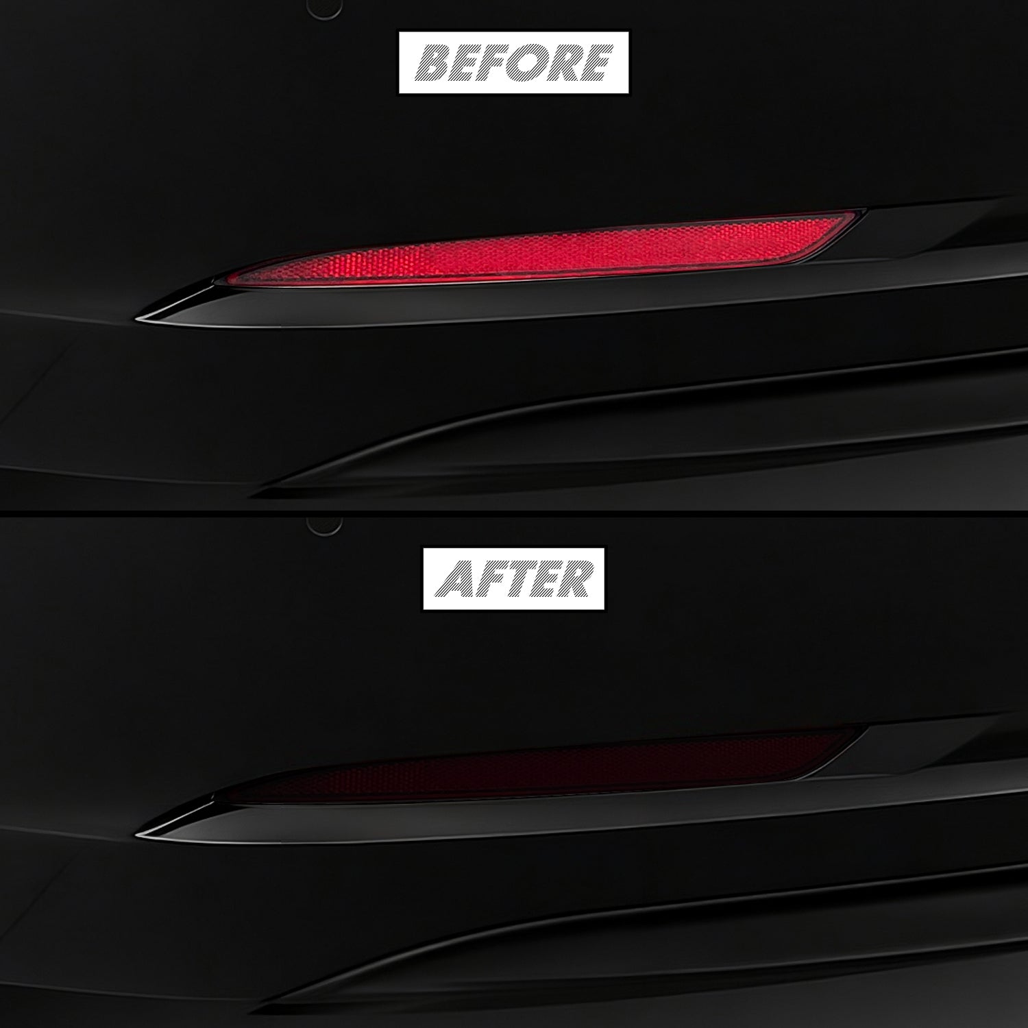 2017-2023 Tesla Model 3 | Reflector PreCut Tint Overlays