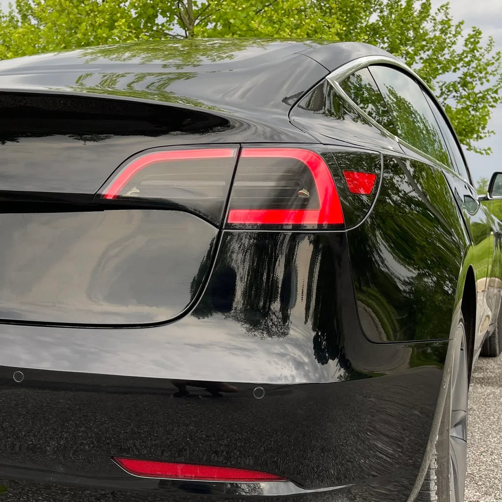 2017-2023 Tesla Model 3 | Tail Light Cutout PreCut Tint Overlays