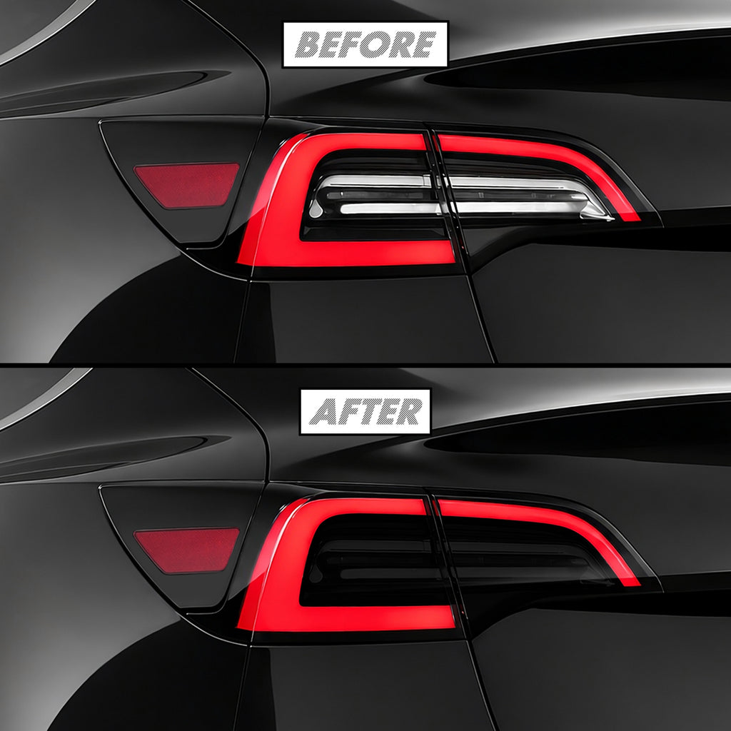 2017-2023 Tesla Model 3 | Tail Light Cutout PreCut Tint Overlays