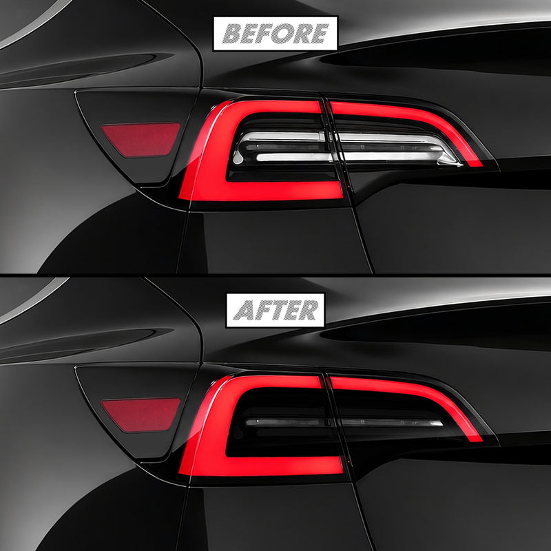 2017-2023 Tesla Model 3 | Turn Signal & Reverse Light Cutout PreCut Tint Overlays