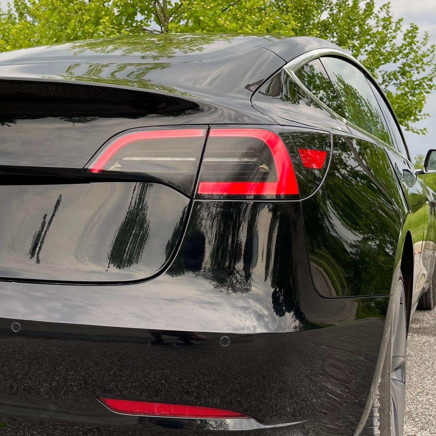 2020-2025 Tesla Model Y | Turn Signal & Reverse Light Cutout PreCut Tint Overlays