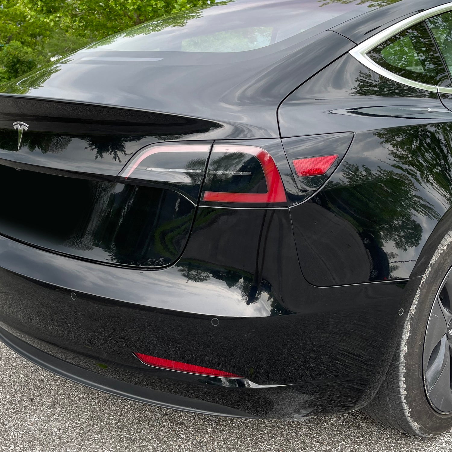 2020-2025 Tesla Model Y | Turn Signal & Reverse Light Cutout PreCut Tint Overlays