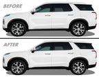 2020-2022 Hyundai Palisade | Door Molding Trim Chrome Delete PreCut Vinyl Wrap