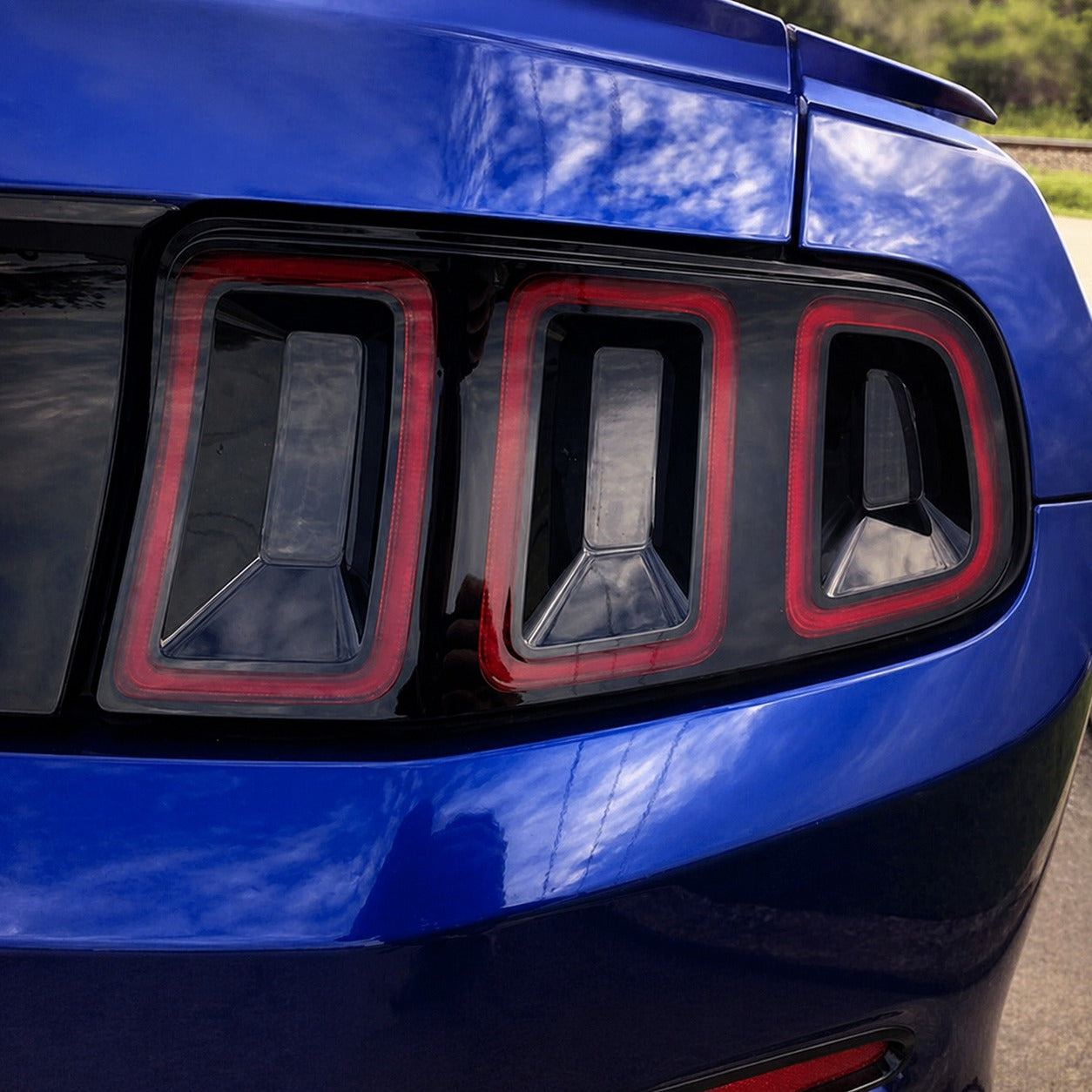 2013-2014 Ford Mustang | Tail Light PreCut Tint Overlays