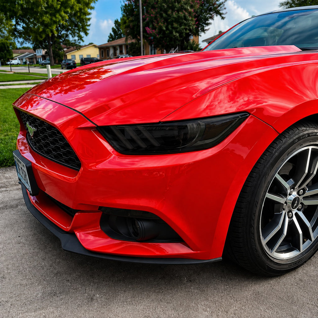 2015-2017 Ford Mustang | Headlight PreCut Tint Overlays