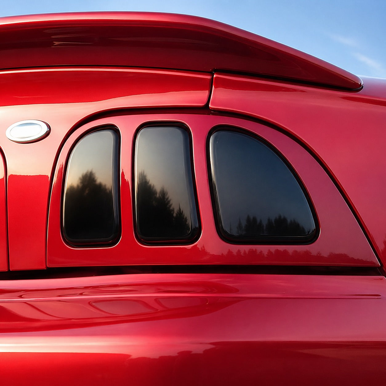 1996-1998 Ford Mustang | Tail Light PreCut Tint Overlays