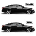 2019-2022 Nissan Altima | Window Trim Chrome Delete PreCut Vinyl Wrap