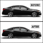 2019-2022 Nissan Altima | Window Trim Chrome Delete PreCut Vinyl Wrap