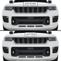 2022-2025 Jeep Grand Cherokee | Lower Grill Trim Chrome Delete PreCut Vinyl Wrap