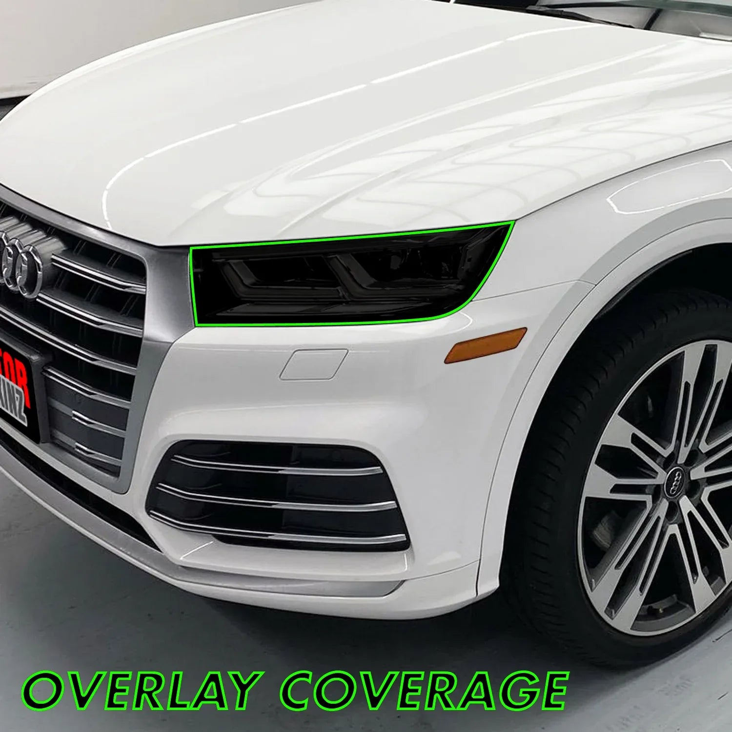 2018-2020 Audi Q5 | Headlight PreCut Tint Overlays
