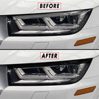 2018-2020 Audi Q5 | Headlight Eyelid PreCut Tint Overlays