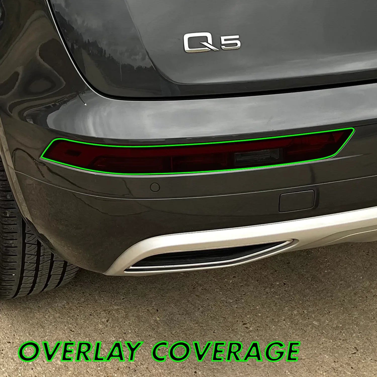 2018-2020 Audi Q5 | Reflector & Reverse Light PreCut Tint Overlays