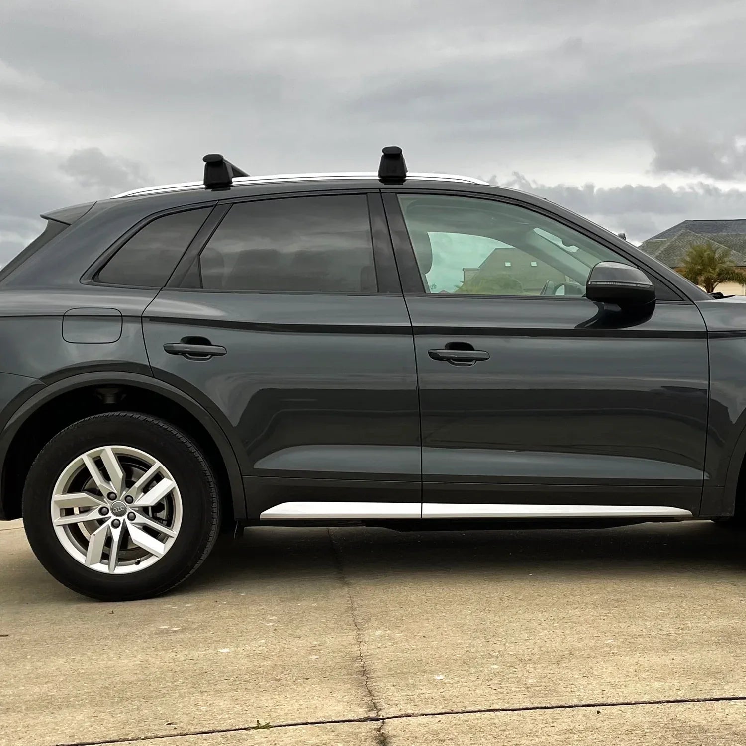 2018-2020 Audi Q5 | Window Trim Chrome Delete PreCut Vinyl Wrap