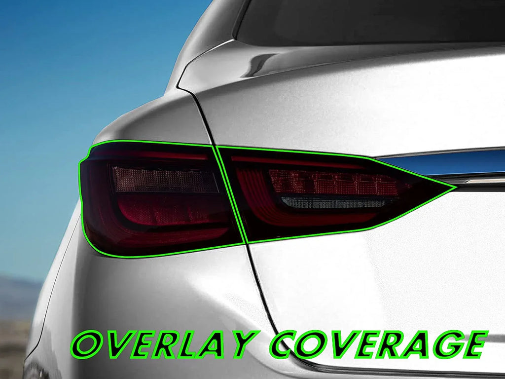 2018-2023 Infiniti Q50 | Tail Light PreCut Tint Overlays