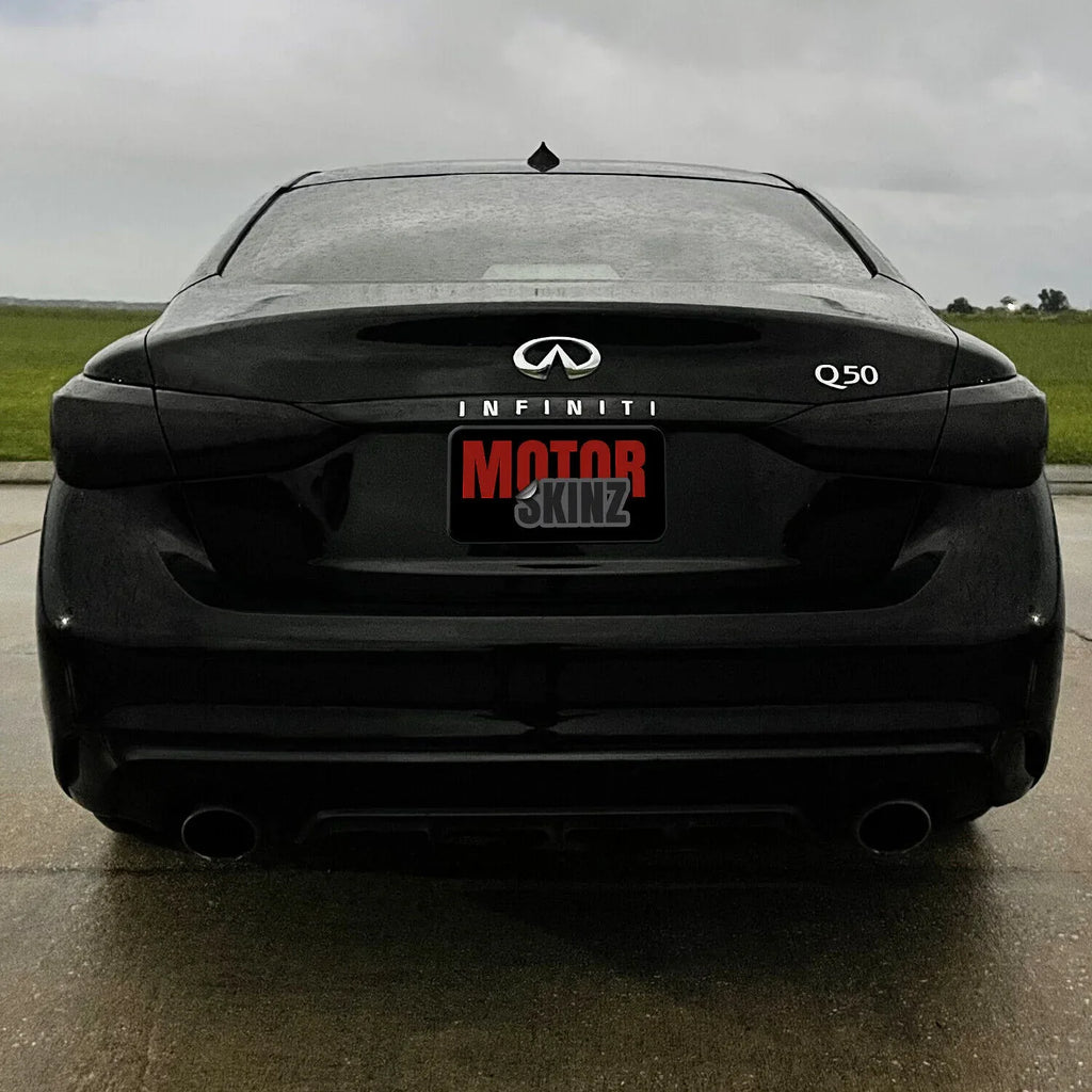 2018-2023 Infiniti Q50 | Tail Light PreCut Tint Overlays
