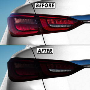 2018-2023 Infiniti Q50 | Tail Light Reverse Cutout PreCut Tint Overlays
