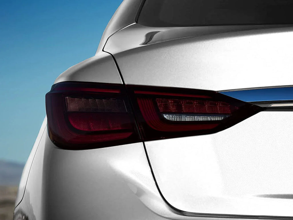 2018-2023 Infiniti Q50 | Tail Light Reverse Cutout PreCut Tint Overlays