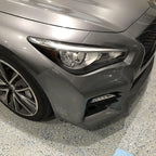 2014-2023 Infiniti Q50 | Headlight Side Marker PreCut Tint Overlays