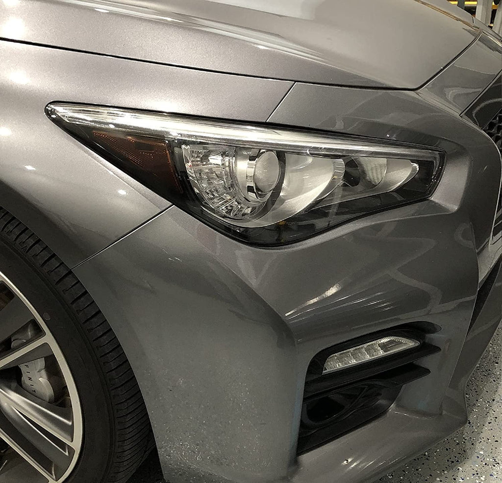 2014-2023 Infiniti Q50 | Headlight Side Marker PreCut Tint Overlays