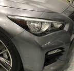 2014-2023 Infiniti Q50 | Headlight Side Marker PreCut Tint Overlays