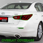 2014-2017 Infiniti Q50 | Tail Light PreCut Tint Overlays