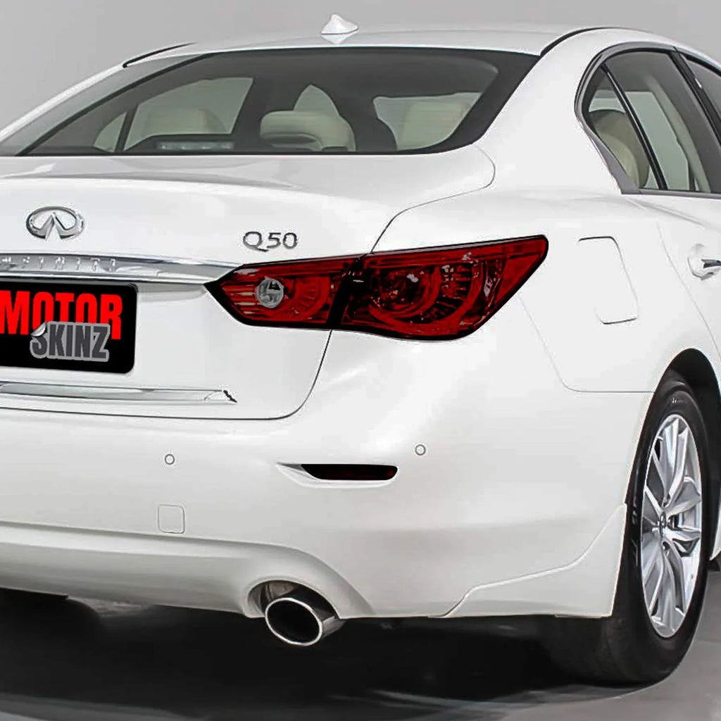 2014-2017 Infiniti Q50 | Tail Light PreCut Tint Overlays