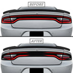 2015-2023 Dodge Charger | Tail Light Race Track PreCut Vinyl Overlays
