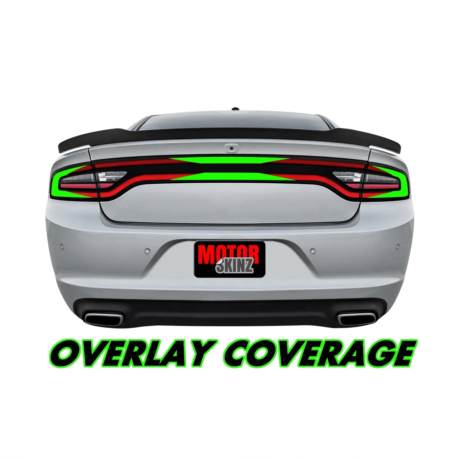 2015-2023 Dodge Charger | Tail Light Race Track PreCut Vinyl Overlays
