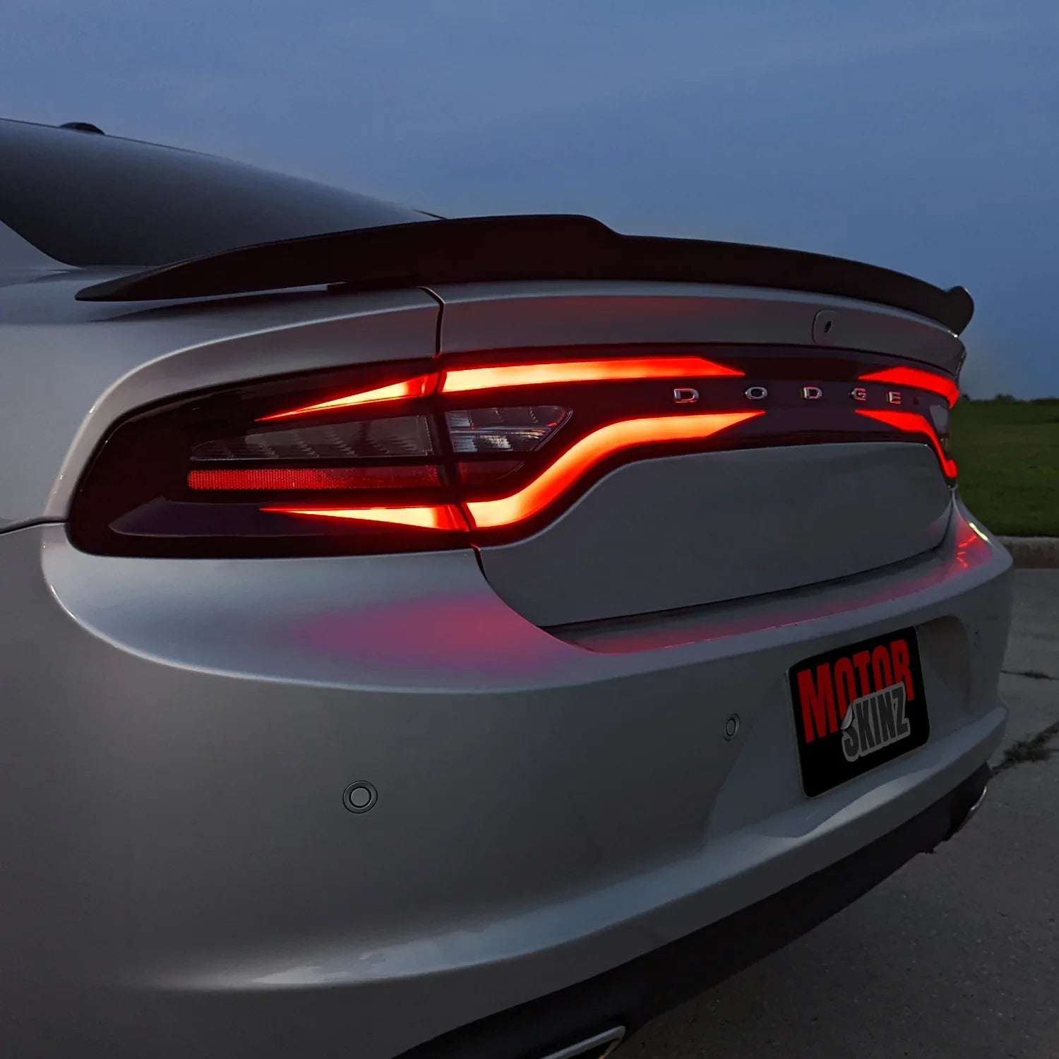 2015-2023 Dodge Charger | Tail Light Race Track PreCut Vinyl Overlays