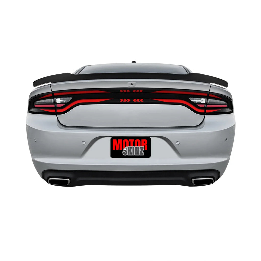 2015-2023 Dodge Charger | Tail Light Race Track PreCut Vinyl Overlays