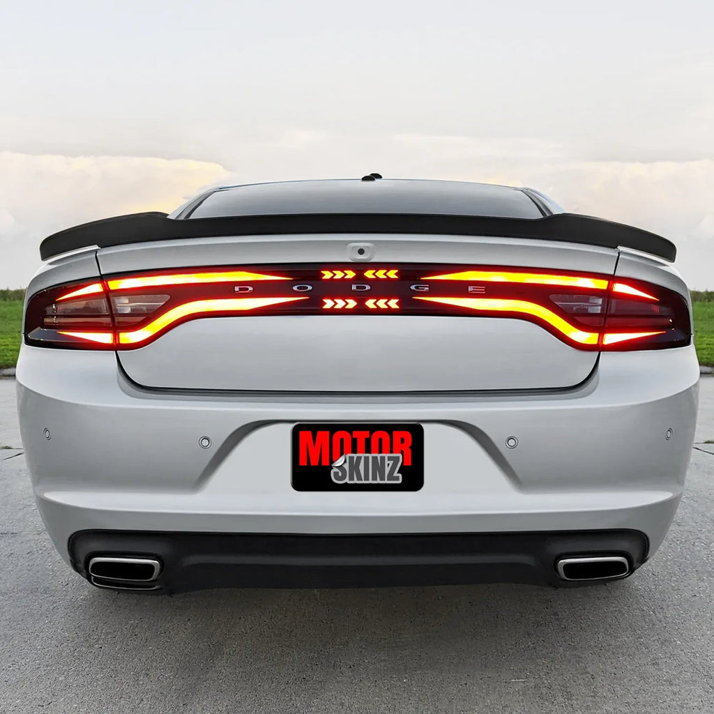 2015-2023 Dodge Charger | Tail Light Race Track PreCut Vinyl Overlays